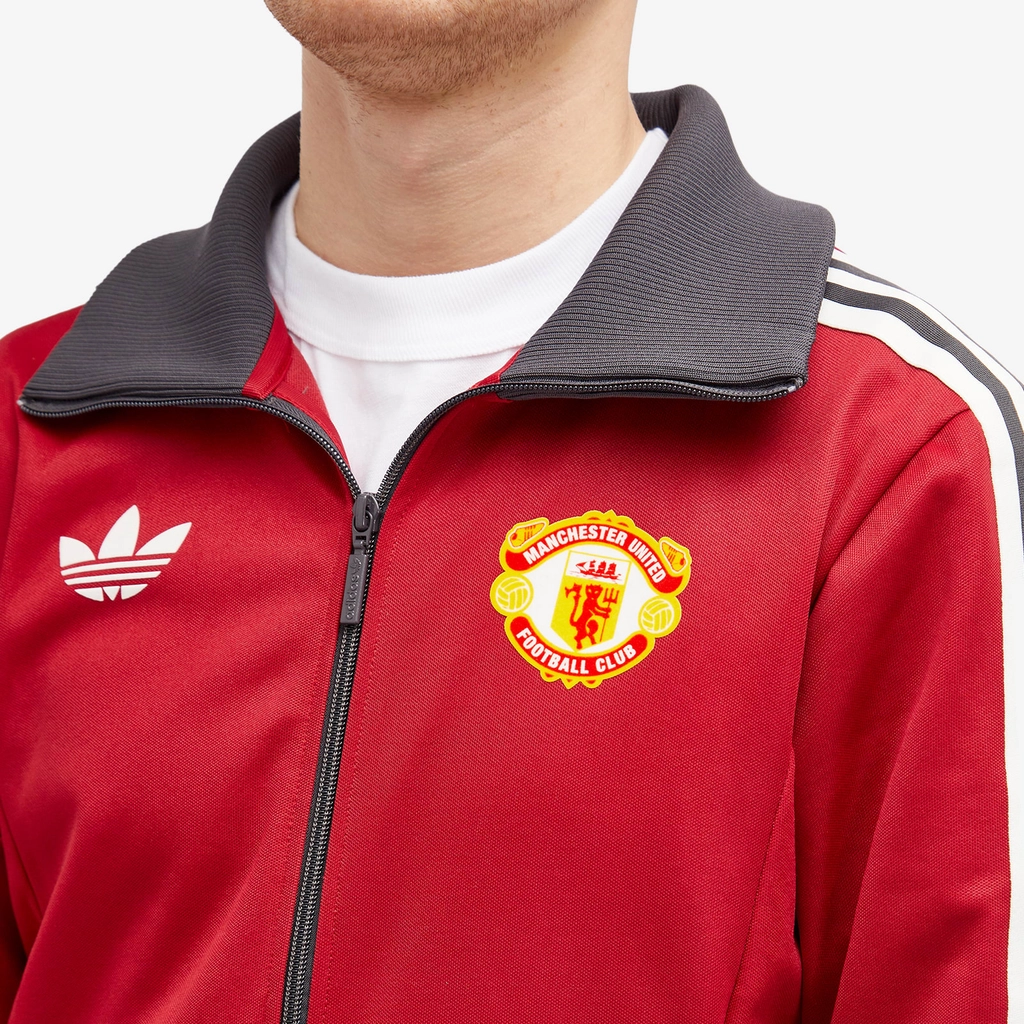 Adidas Originals Men's Manchester United FC OG Track Top Team Victory Red